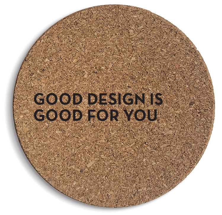 Cork Coasters | GOOD DESIGN MOTTO